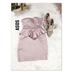ASOS mini prom dress